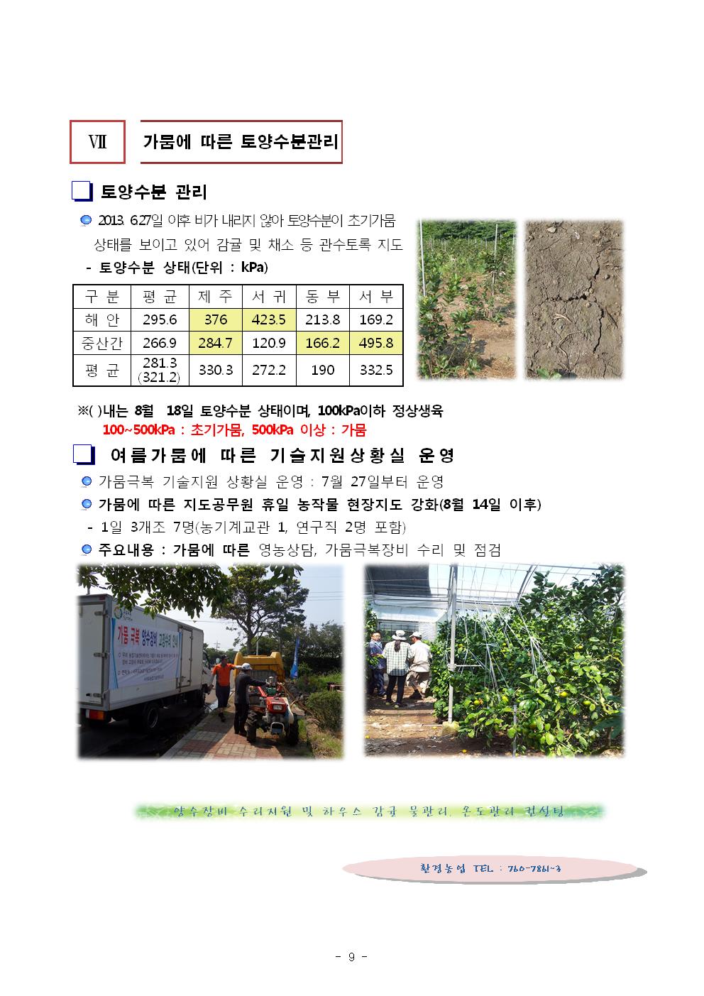 서귀포농업 인터넷 정보지 창간호(8.23) 